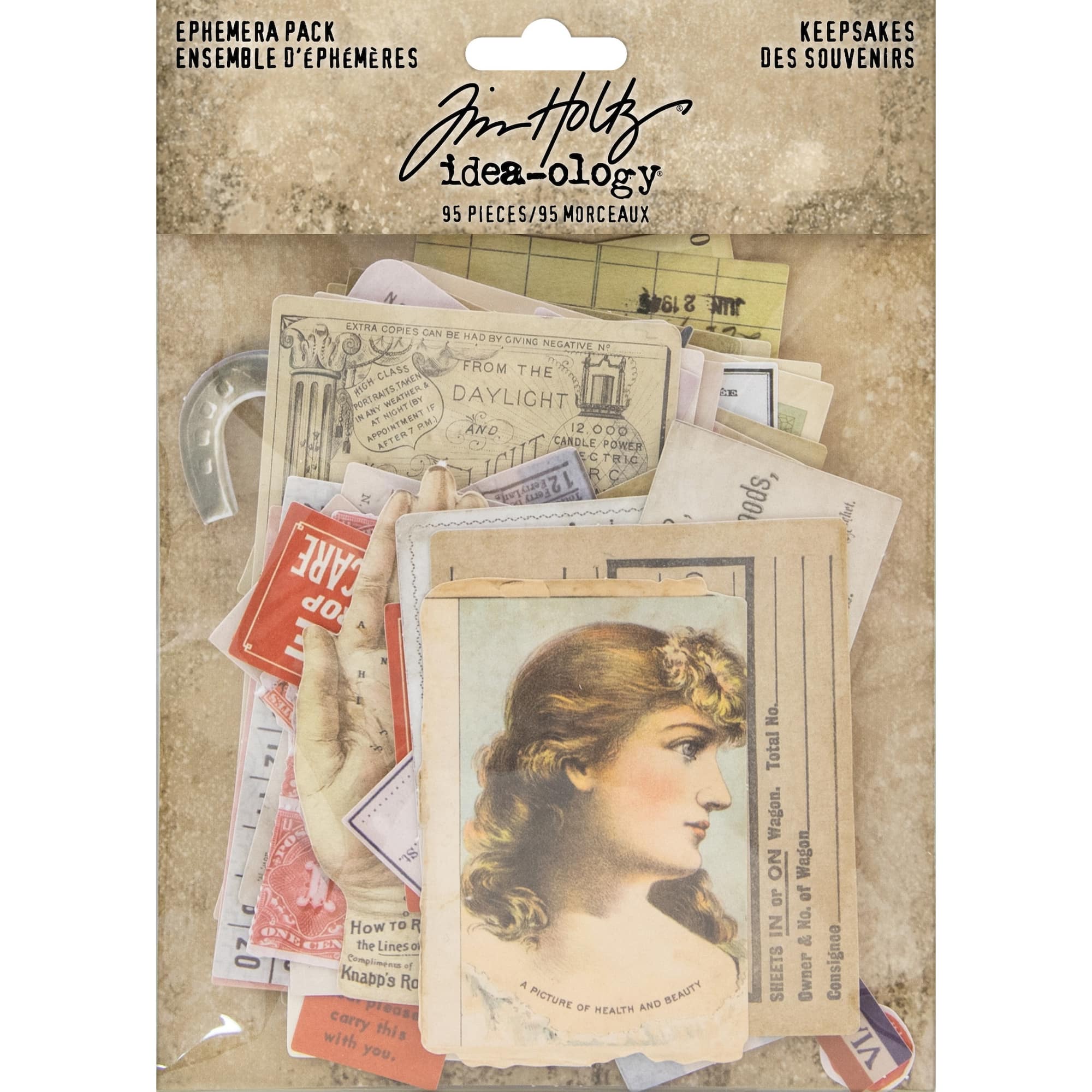Idea-Ology Ephemera Pack-Keepsakes